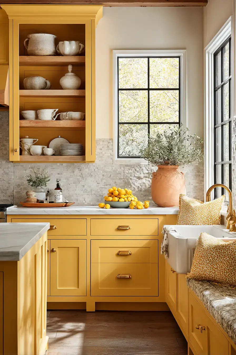 29 Colored Kitchen Cabinets Ideas That Actually Age Well 7