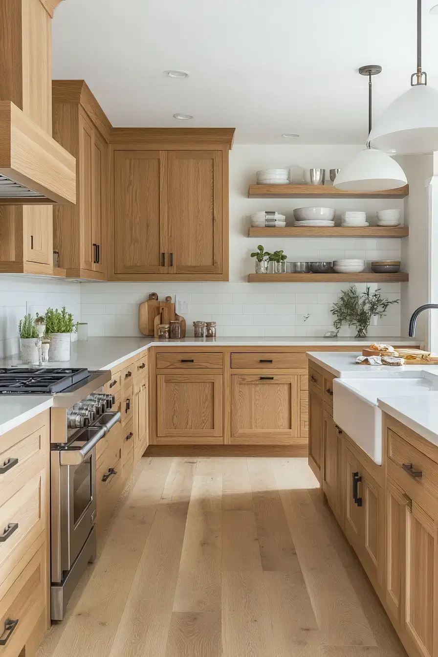 29 Stained Kitchen Cabinets Ideas That Show the Real Wood 8