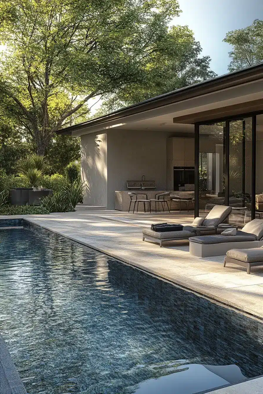 29 Backyard Pool Designs That Fit a Normal Lot 8
