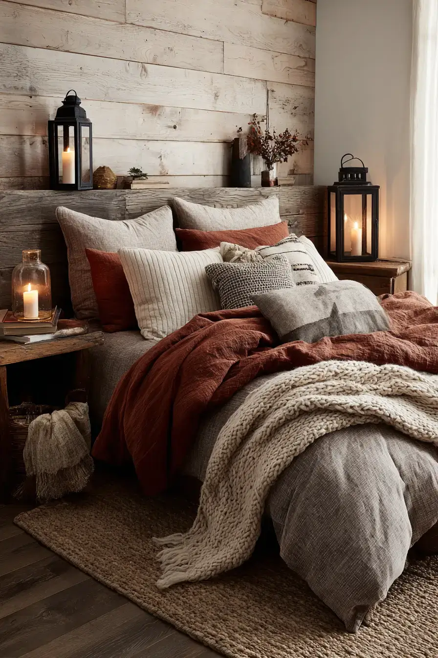29 Warm Bedroom Ideas That Make the Cold Mornings Easier 8