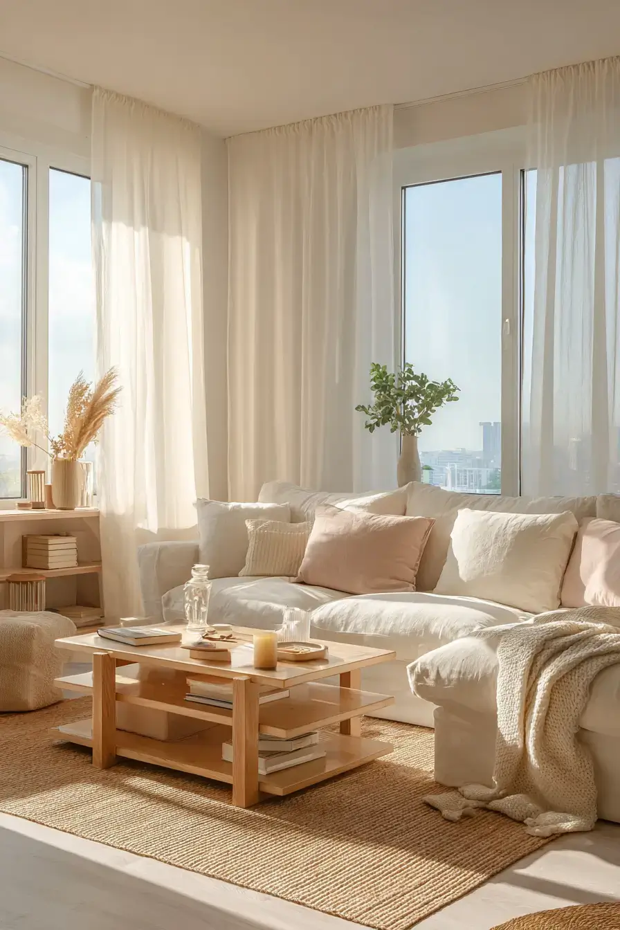 29 Warm Beige Living Room Ideas That Read Lived-In, Not Plain 8