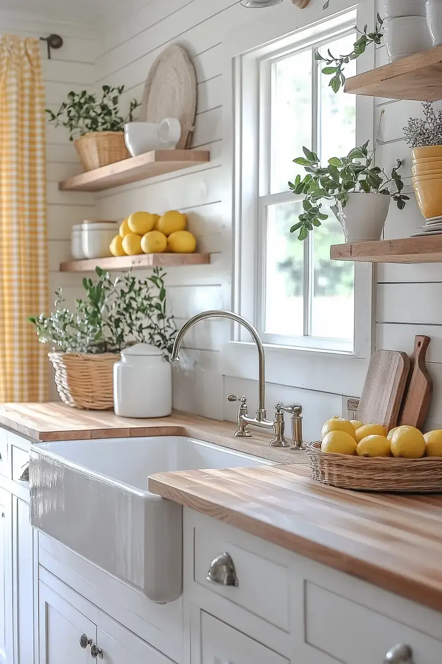 29 Lemon Themed Kitchen Ideas for a Bright, Cheerful Space 9