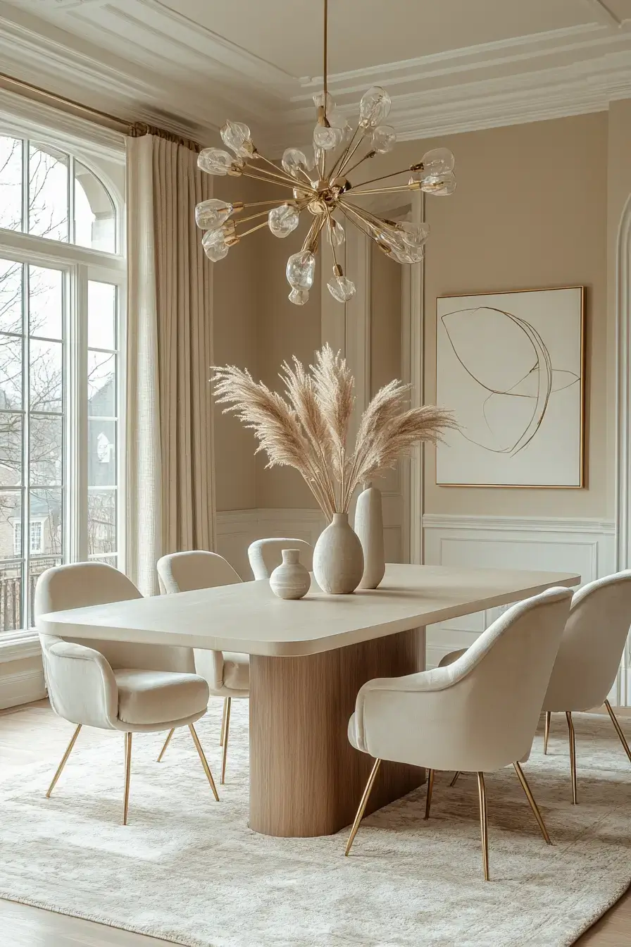 29 Warm Dining Room Ideas for a Table People Linger At 9