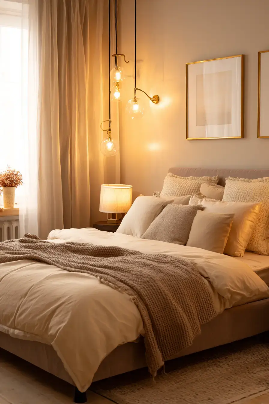 29 Warm Bedroom Aesthetic Ideas for a Room That Feels Held 9