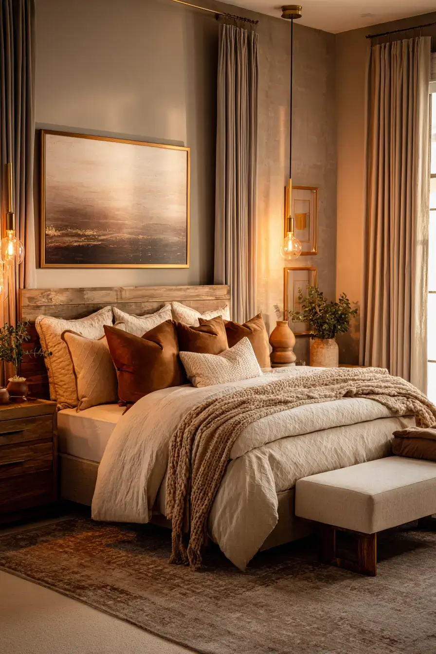 29 Warm Bedroom Ideas That Start With One Cozy Corner 9