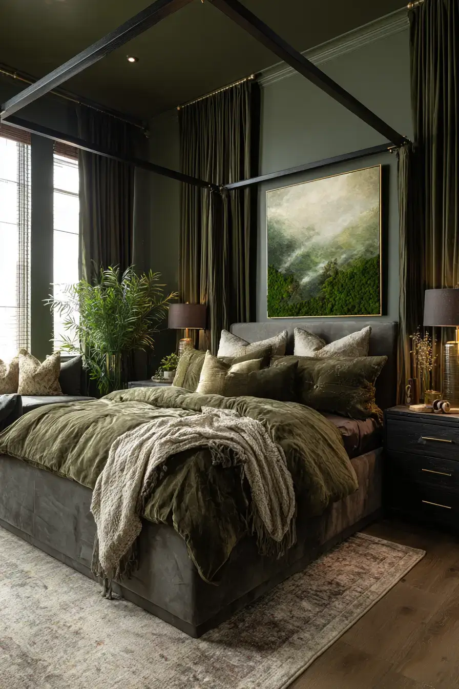29 Nature Themed Bedroom Ideas That Keep the Outdoors Close 9