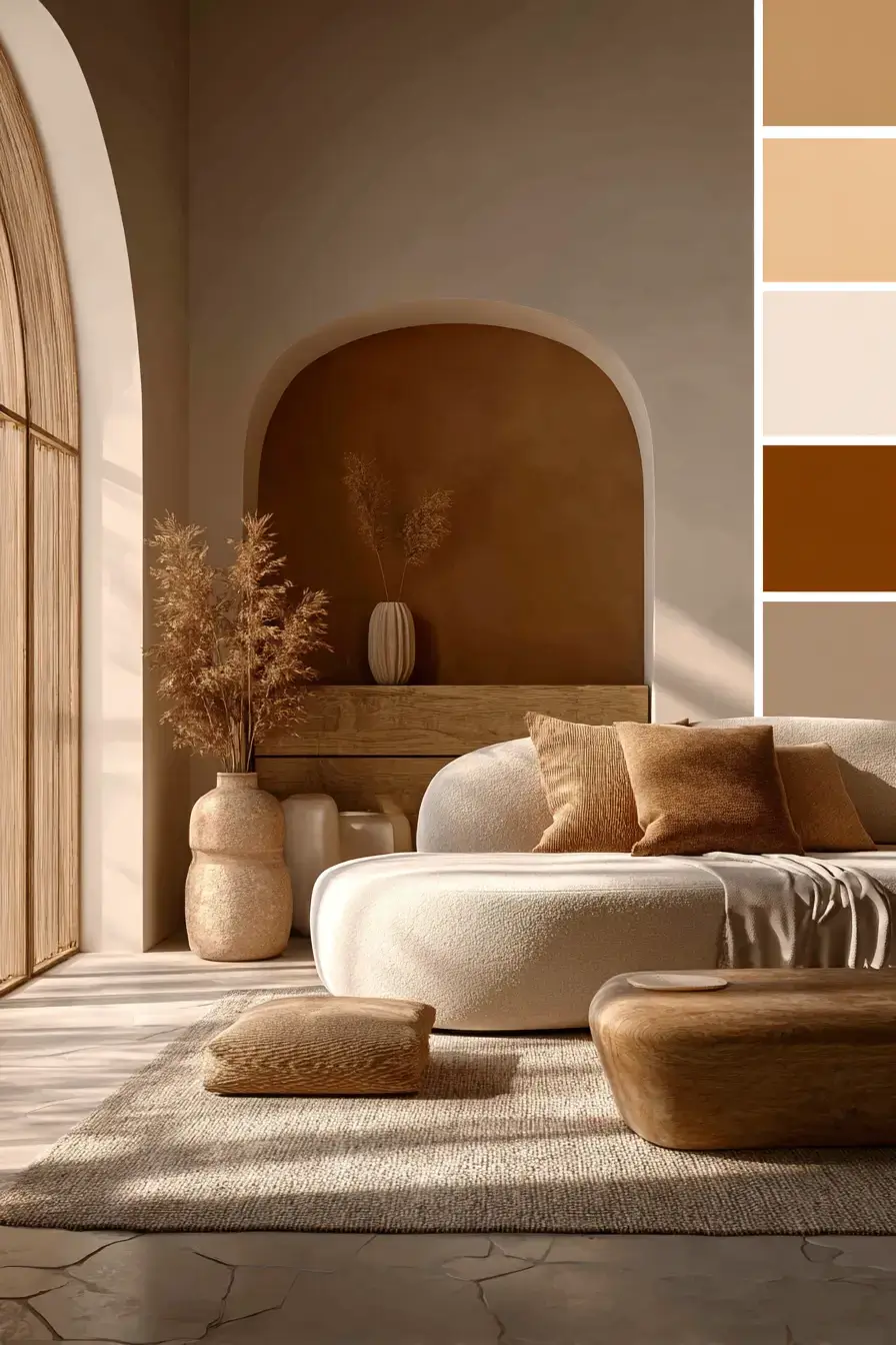 29 Warm Earthy Living Room Ideas Grounded in Real Materials 9