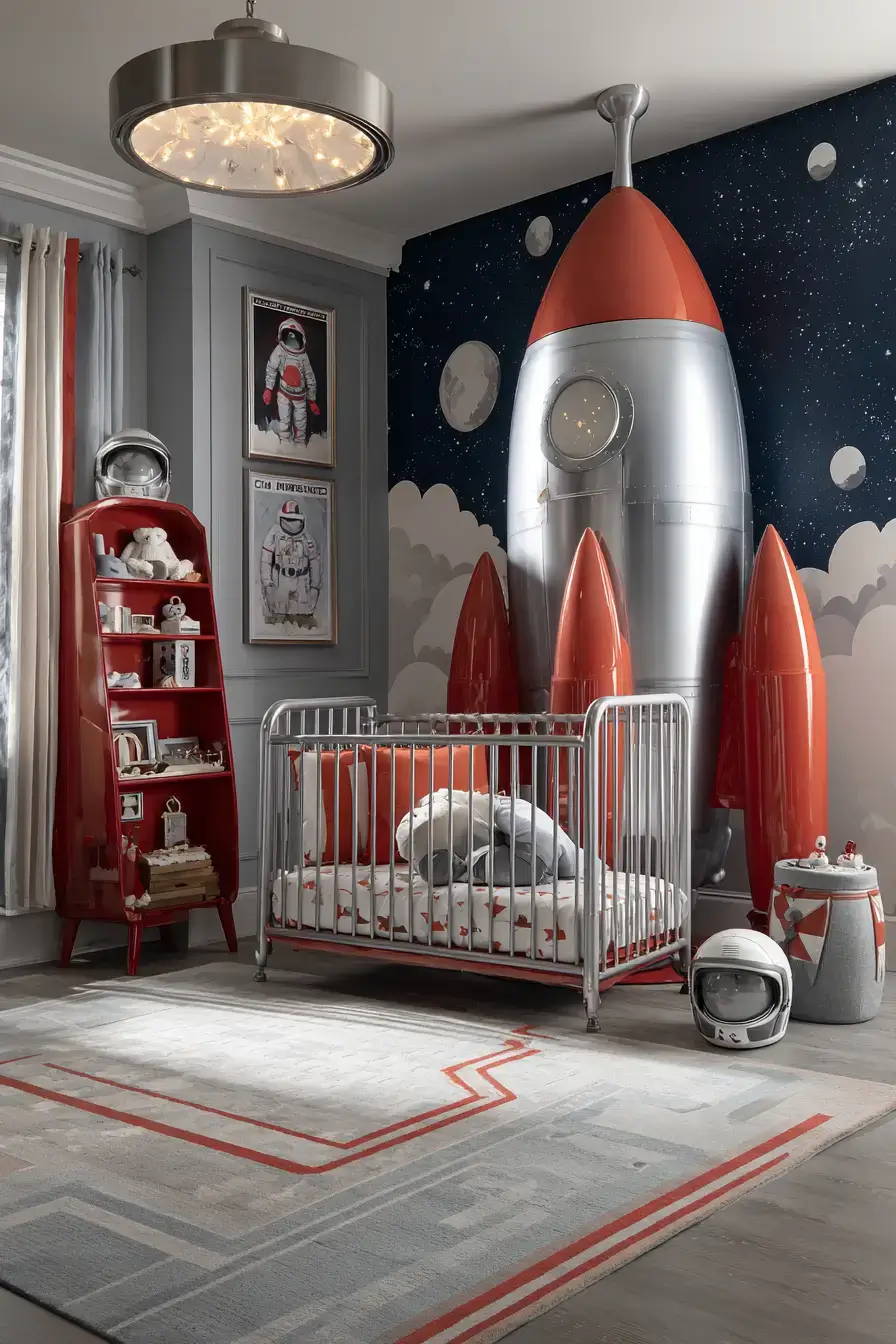 29 Space Themed Nursery Ideas a Little One Will Stargaze Over 9