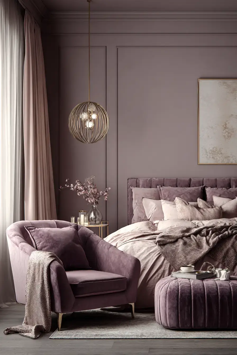 29 Purple Room Decor Ideas for a Space That Feels Grown-Up 9