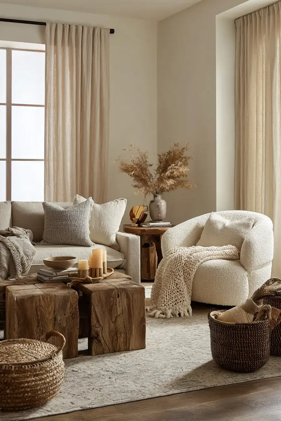 29 Warm Beige Living Room Ideas That Read Lived-In, Not Plain 9
