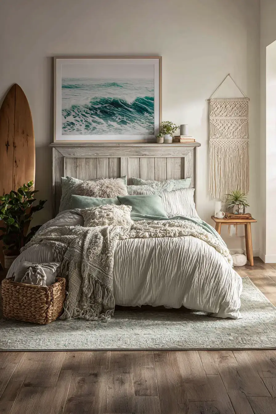 29 Beachy Boho Bedroom Ideas That Skip the Clichés 9