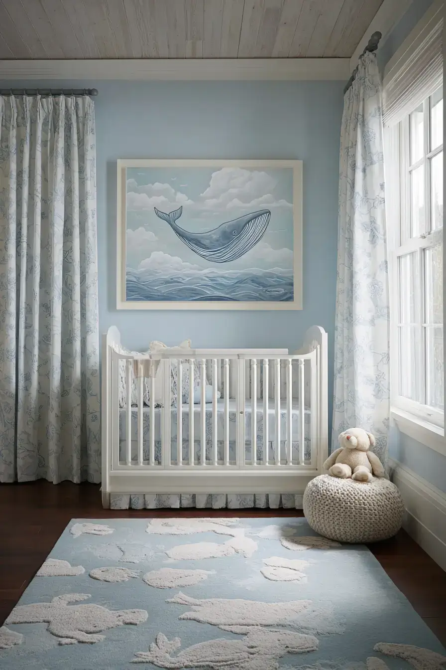 29 Ocean Themed Nursery Ideas for a Calm, Soothing Room 9