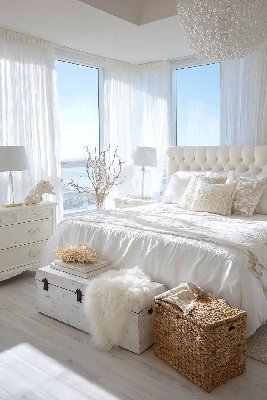 29 Beachy Bedroom Ideas for a Room That Breathes 9