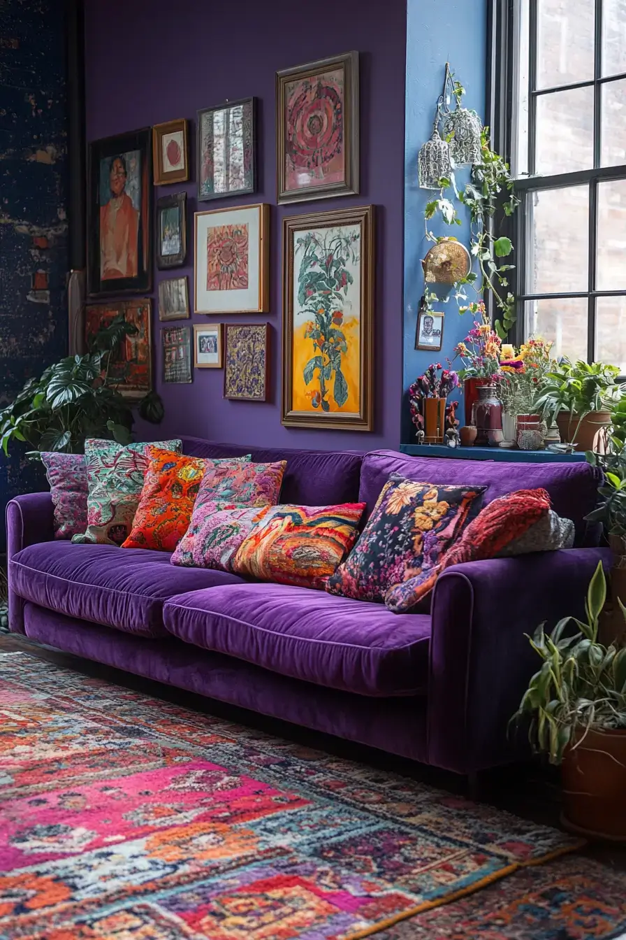 29 Eclectic Maximalism Ideas with a Bookcase Wall 13