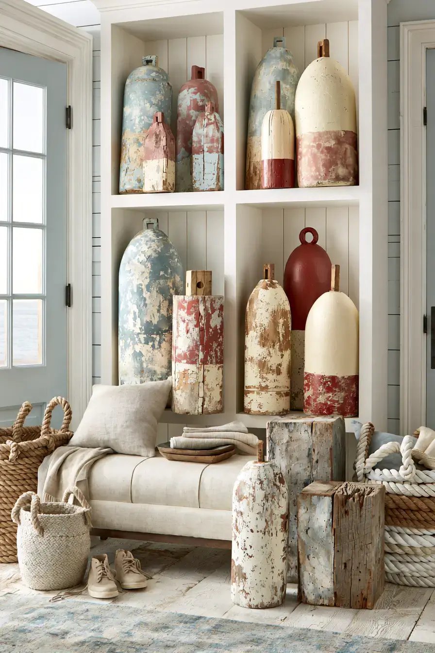 29 Vintage Nautical Decor Ideas with a Brass Telescope 13