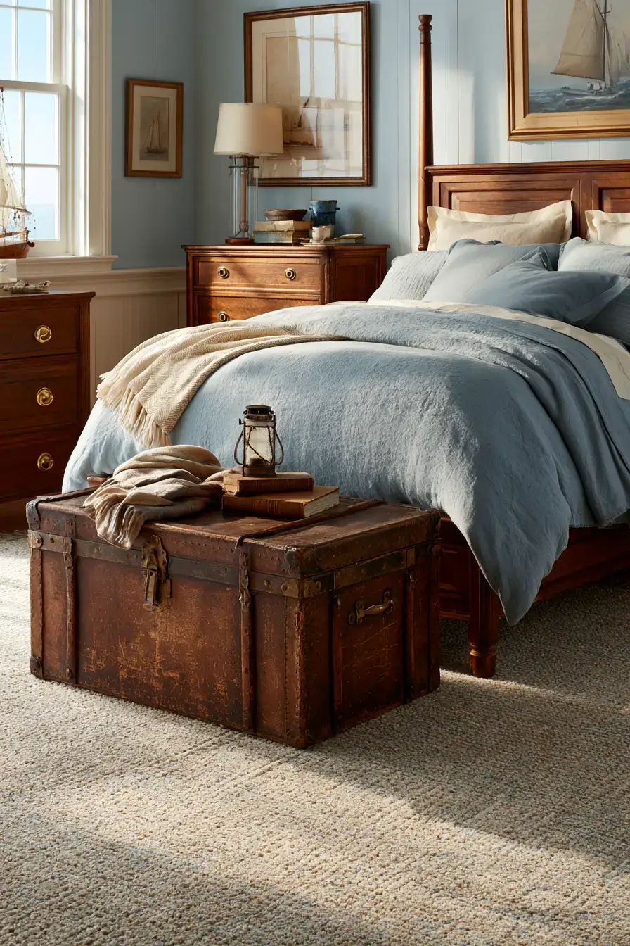 29 Vintage Nautical Decor Ideas with a Brass Telescope 14