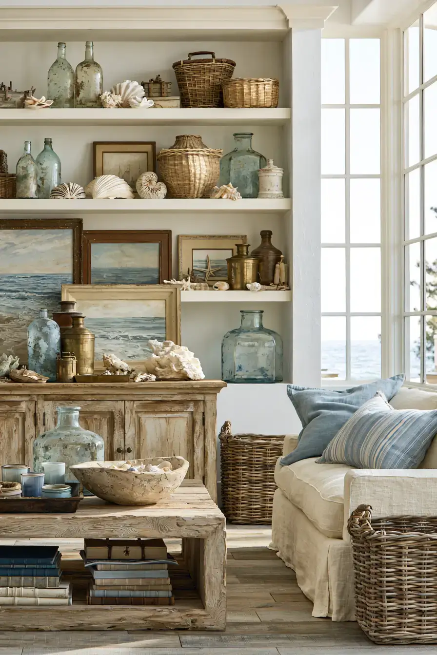 29 Vintage Nautical Decor Ideas with a Brass Telescope 15