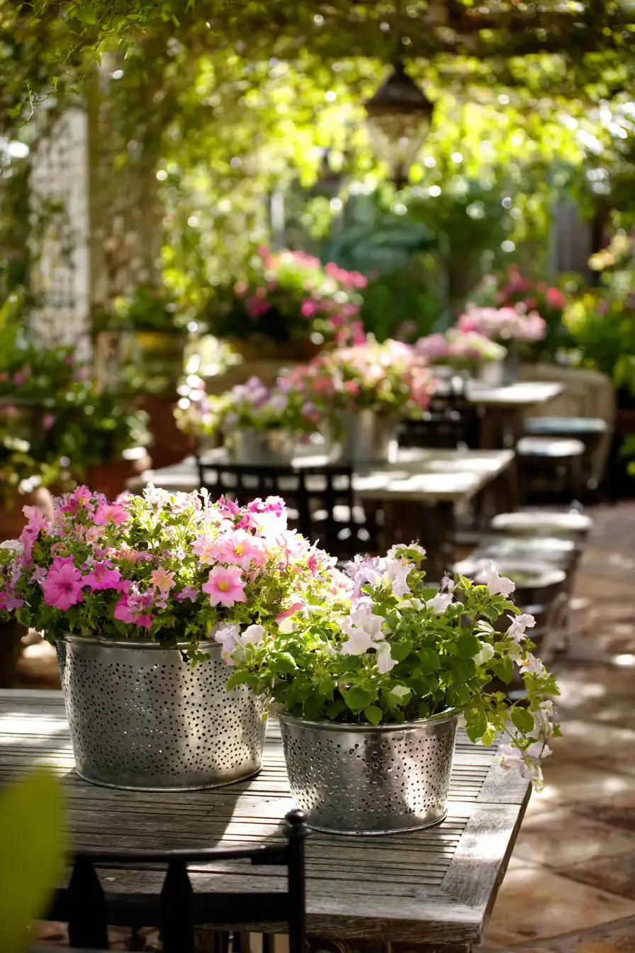 29 Upcycled Garden Decor Ideas with a Tire Planter 15