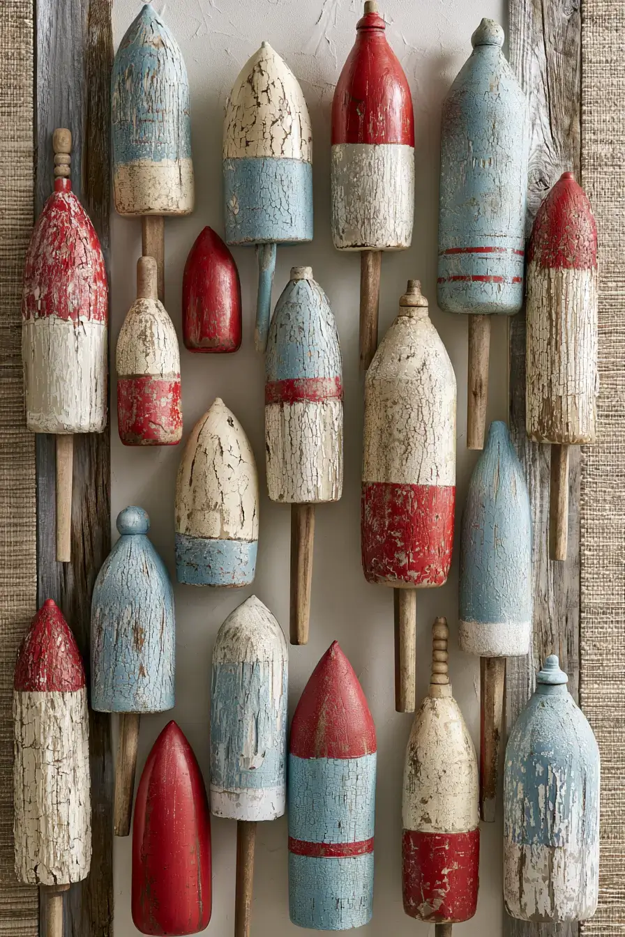 29 Rustic Nautical Decor Ideas with a Rope-Wrapped Mantel Beam 17