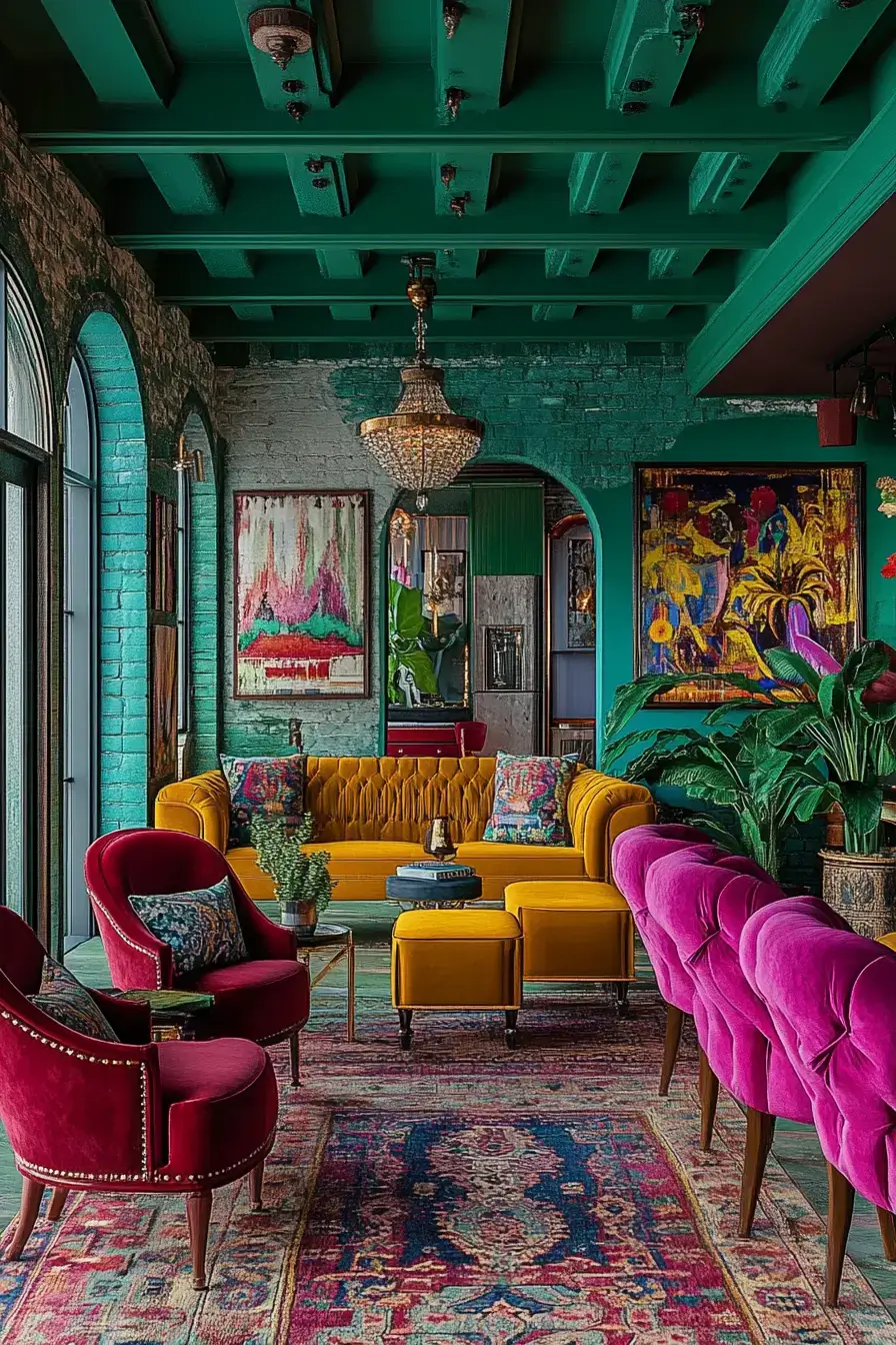 29 Eclectic Maximalism Ideas with a Bookcase Wall 2