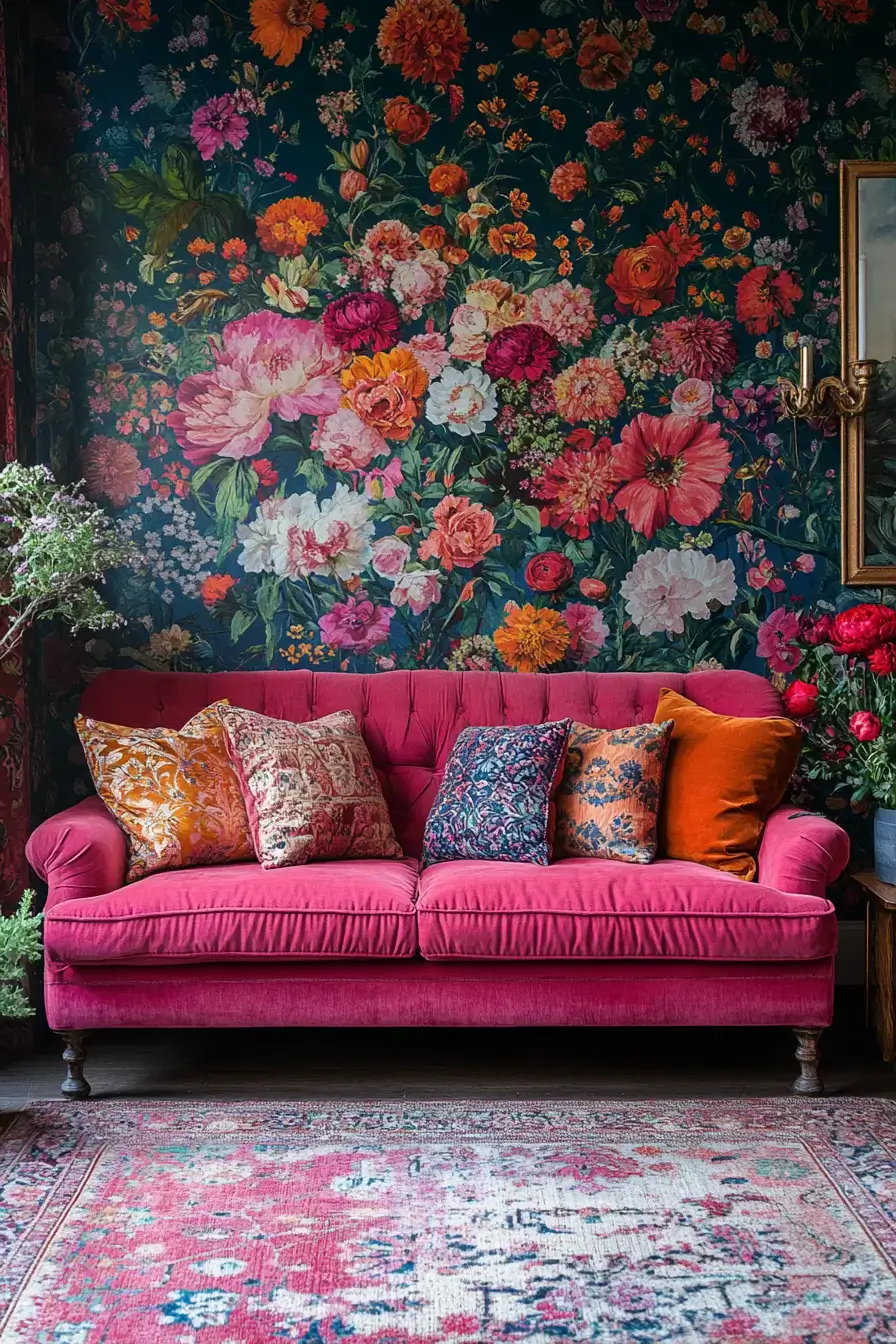 29 Eclectic Maximalism Ideas with a Bookcase Wall 20