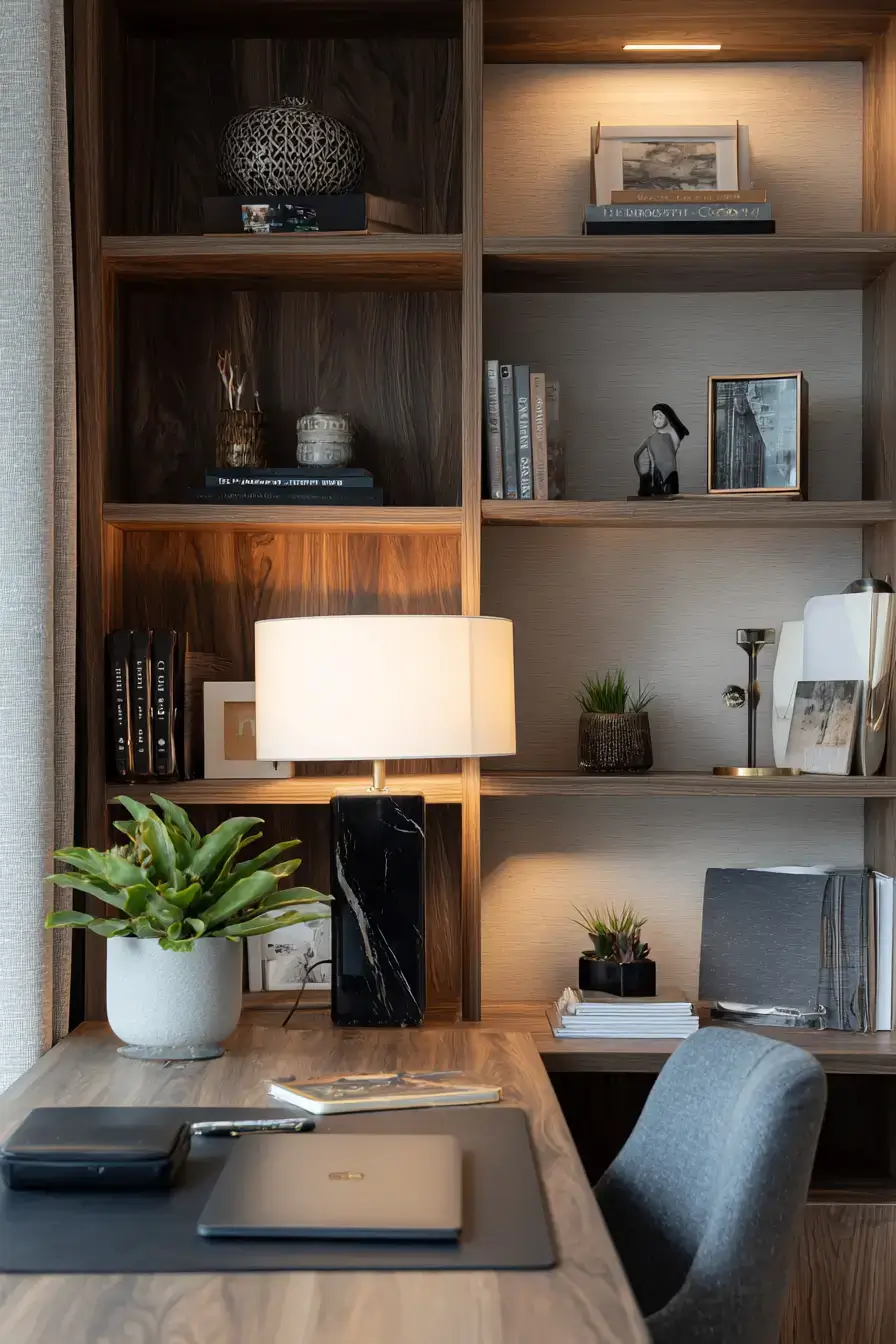 29 Study Desk Decor Ideas with a Cork Tile Grid 21