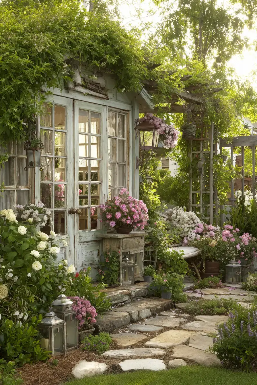 29 Upcycled Garden Decor Ideas with a Tire Planter 22