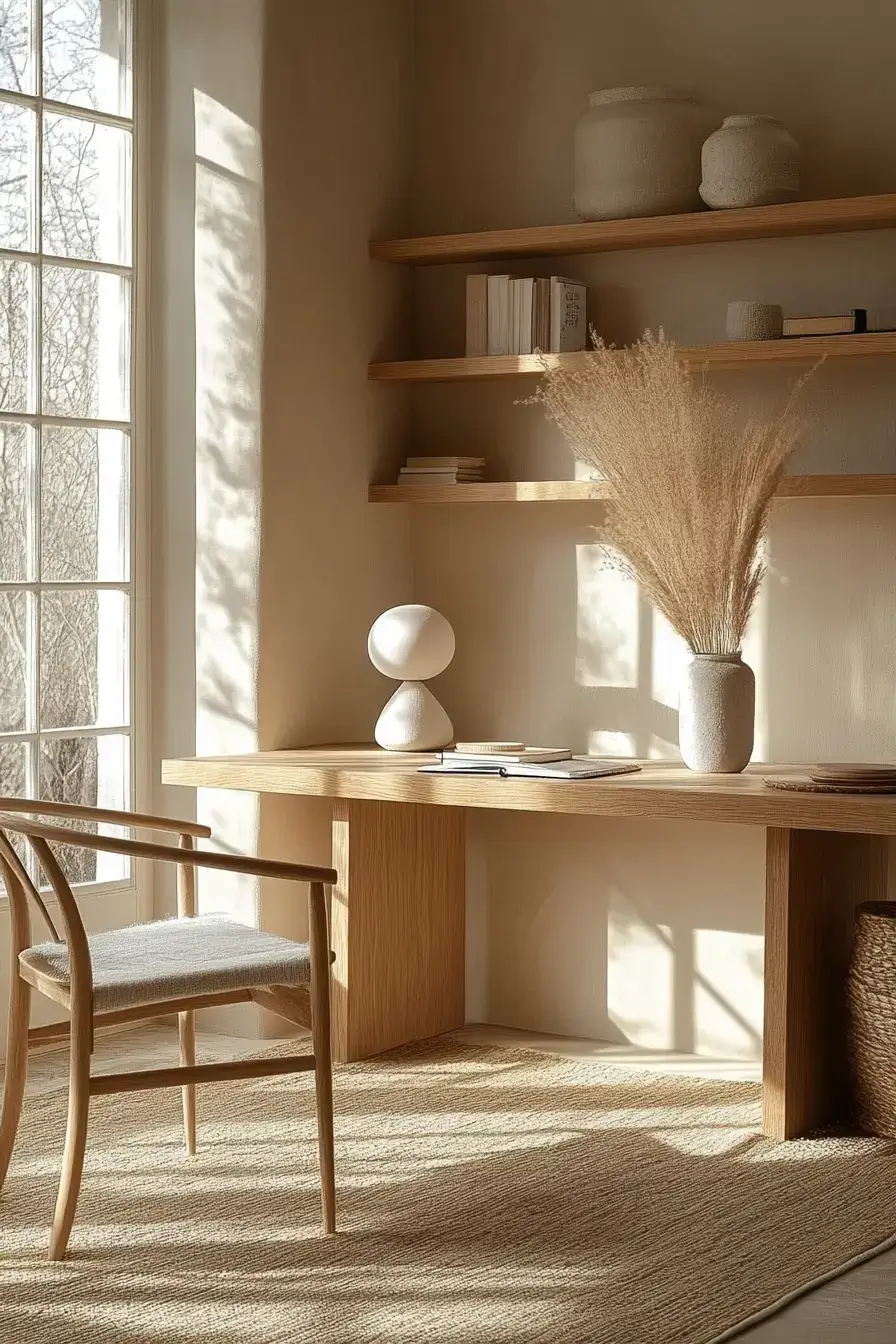 29 Study Desk Decor Ideas with a Cork Tile Grid 23