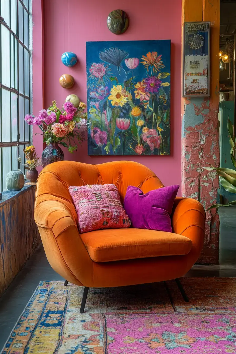 29 Eclectic Maximalism Ideas with a Bookcase Wall 23