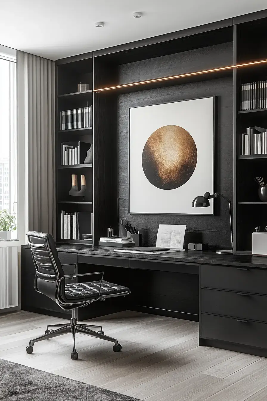 29 Study Desk Decor Ideas with a Cork Tile Grid 25