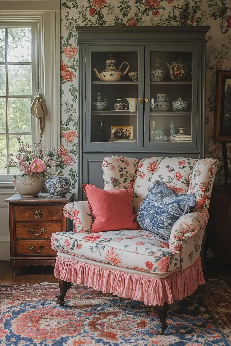 29 Eclectic Maximalism Ideas with a Bookcase Wall 25