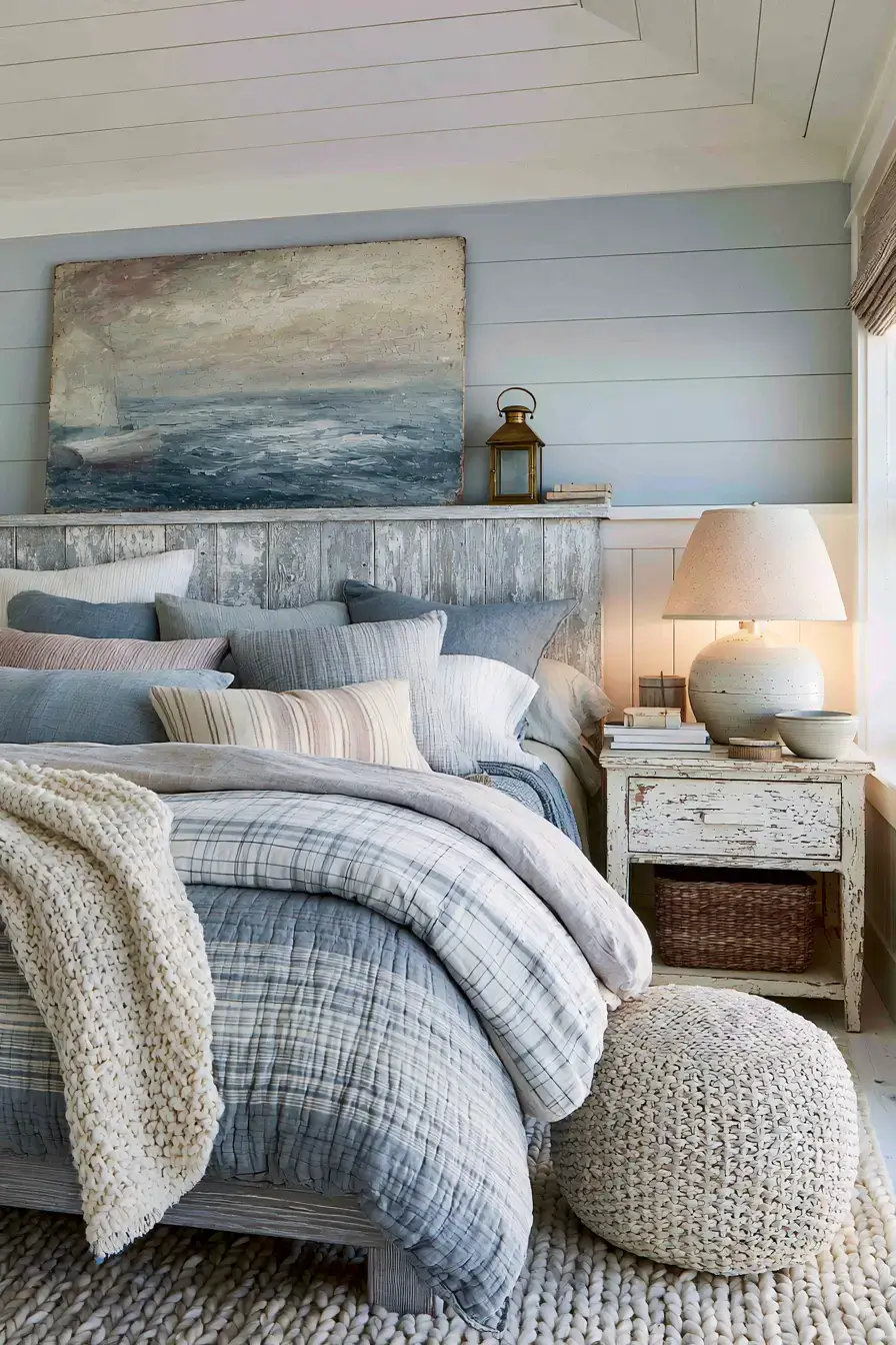29 Vintage Nautical Decor Ideas with a Brass Telescope 26