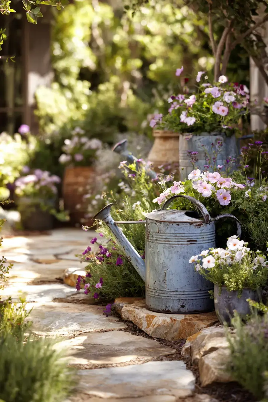 29 Upcycled Garden Decor Ideas with a Tire Planter 27