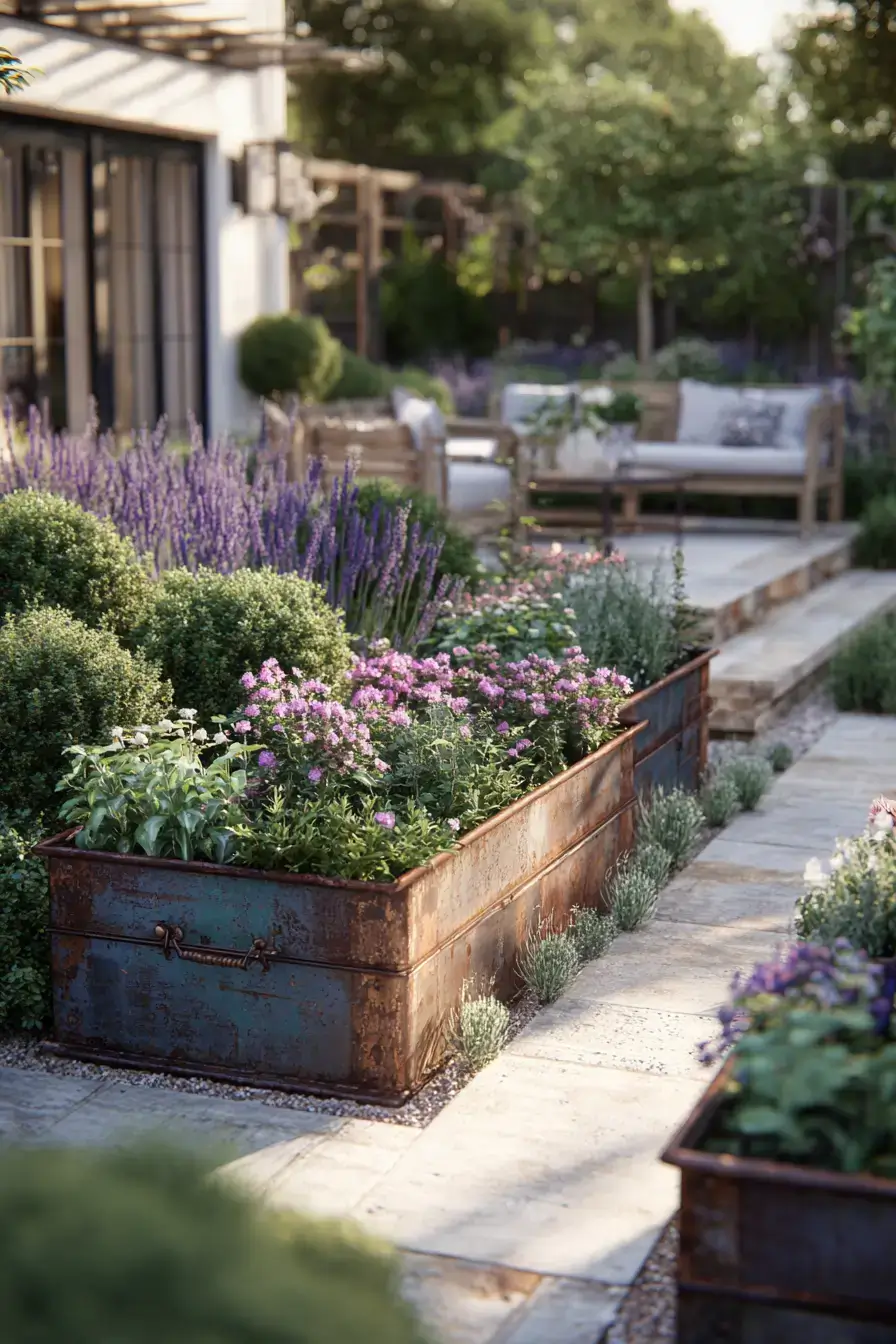 29 Upcycled Garden Decor Ideas with a Tire Planter 28