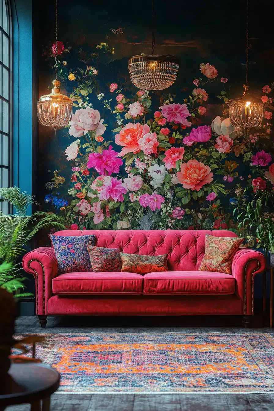 29 Eclectic Maximalism Ideas with a Bookcase Wall 28
