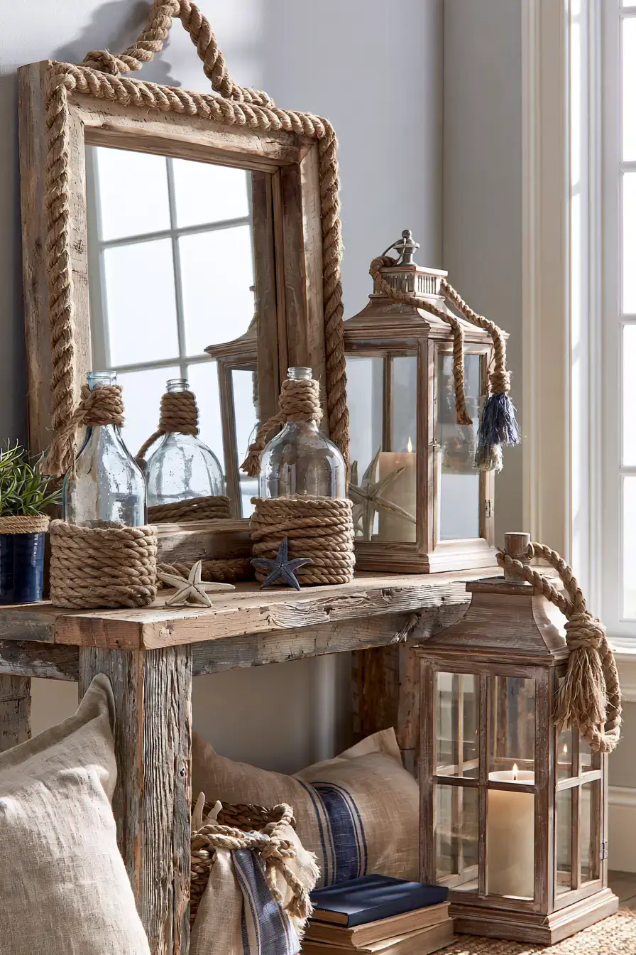 29 Vintage Nautical Decor Ideas with a Brass Telescope 3