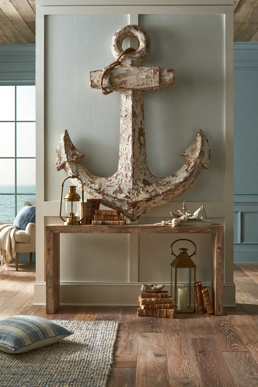 29 Vintage Nautical Decor Ideas with a Brass Telescope 4