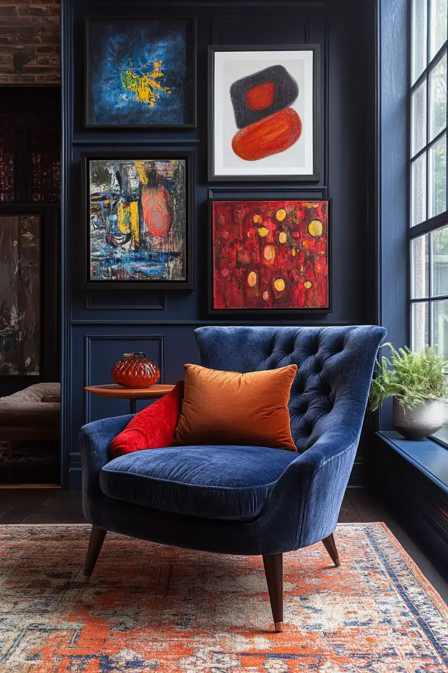 29 Eclectic Maximalism Ideas with a Bookcase Wall 5