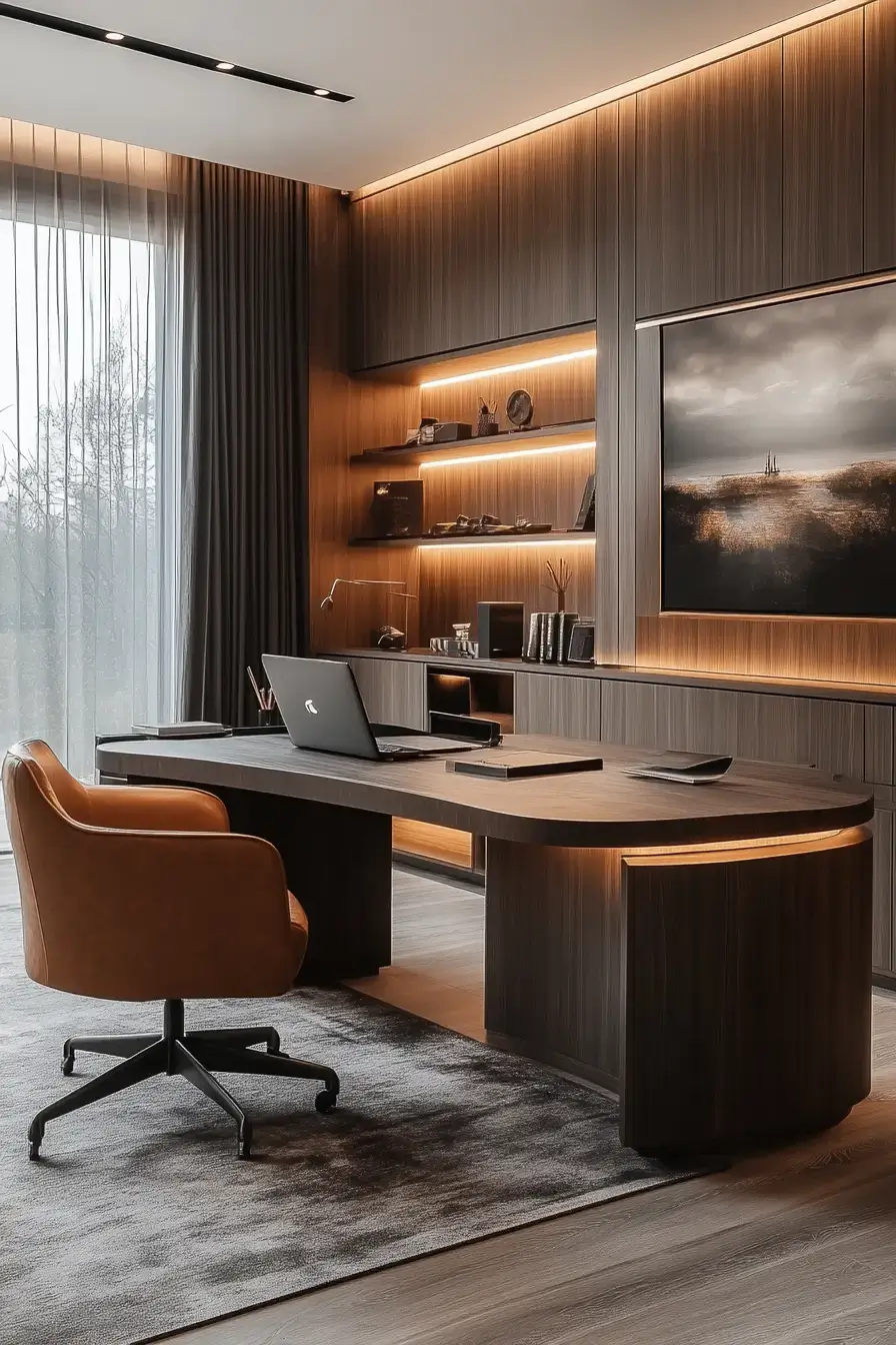 29 Study Desk Decor Ideas with a Cork Tile Grid 5