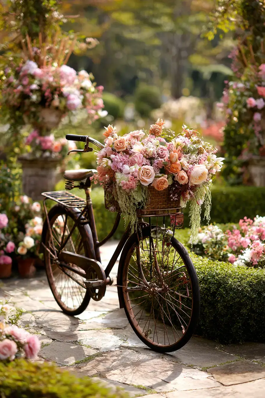 29 Upcycled Garden Decor Ideas with a Tire Planter 8